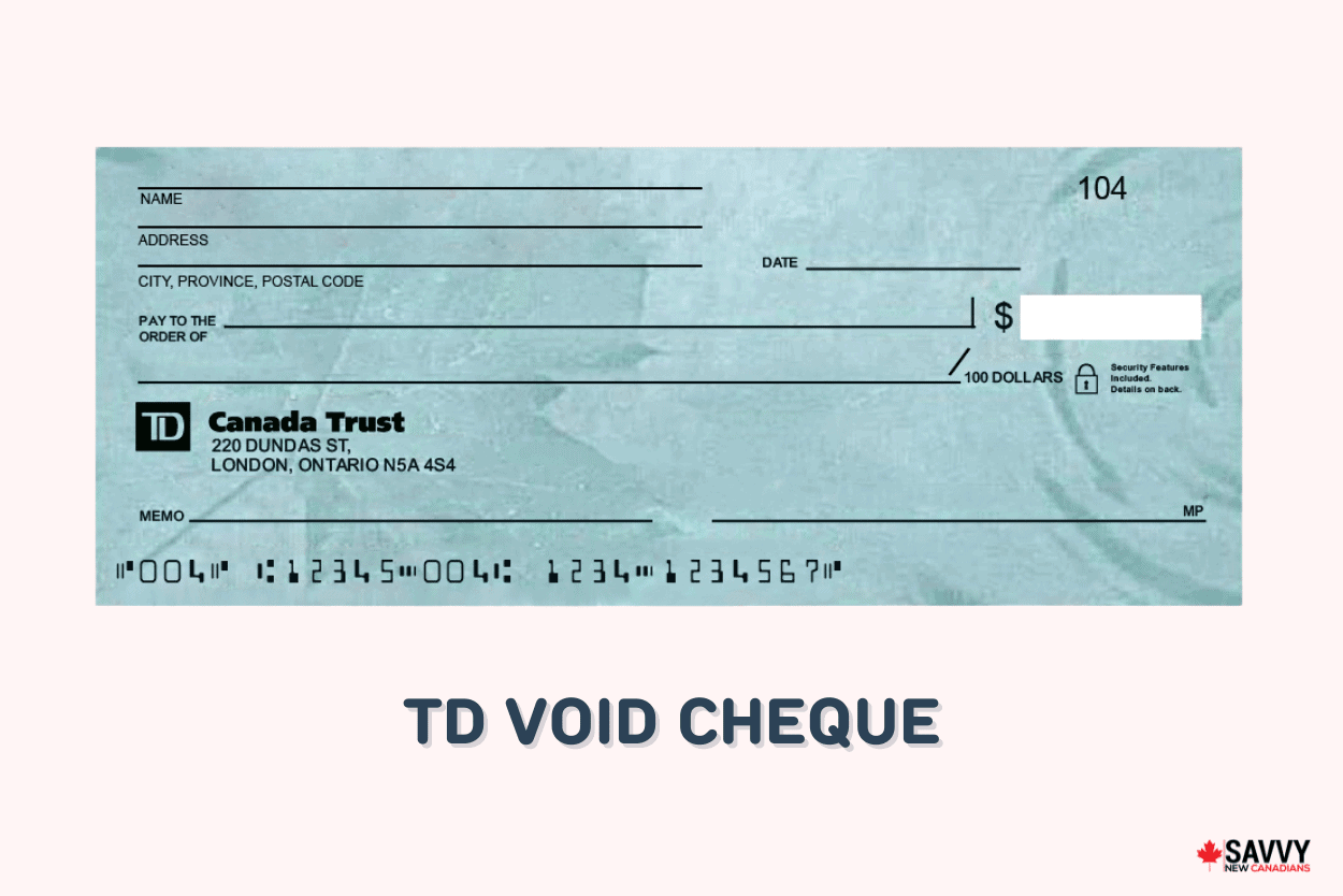 Can I Get Cheques From Td Bank