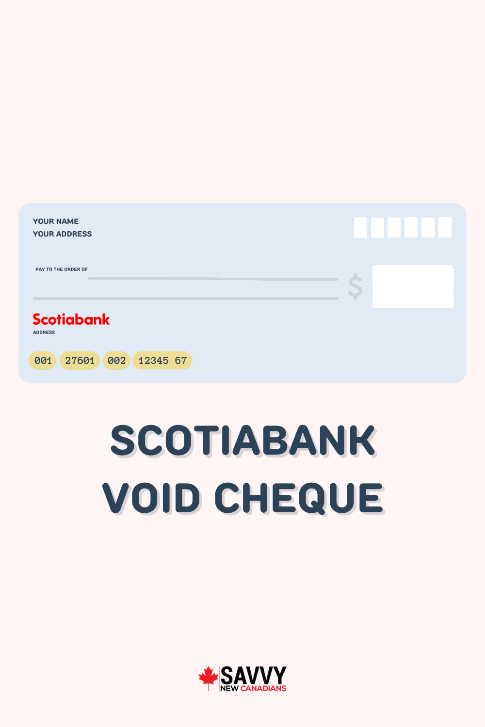 Scotiabank Void Cheque How To Get A Scotiabank Sample Cheque In 2023